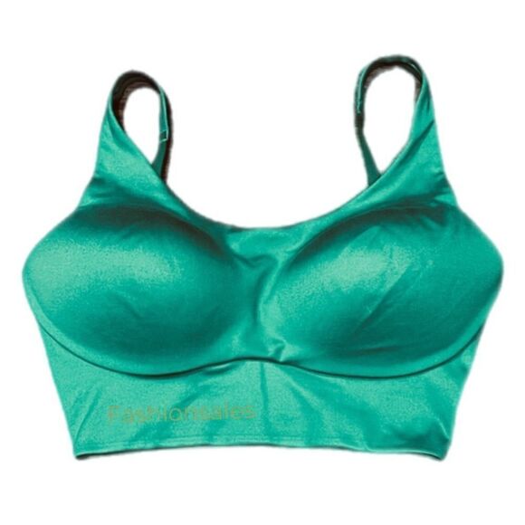 Victorias Secret Lightweight Allegro Medium Support Lined Sports bra Green - Picture 2 of 9